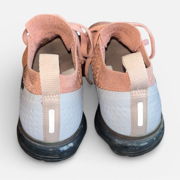 Nike Air VaporMax Flyknit 2 'Rose Gold' 942843-602 Size 7 EUC - Picture 7 of 16